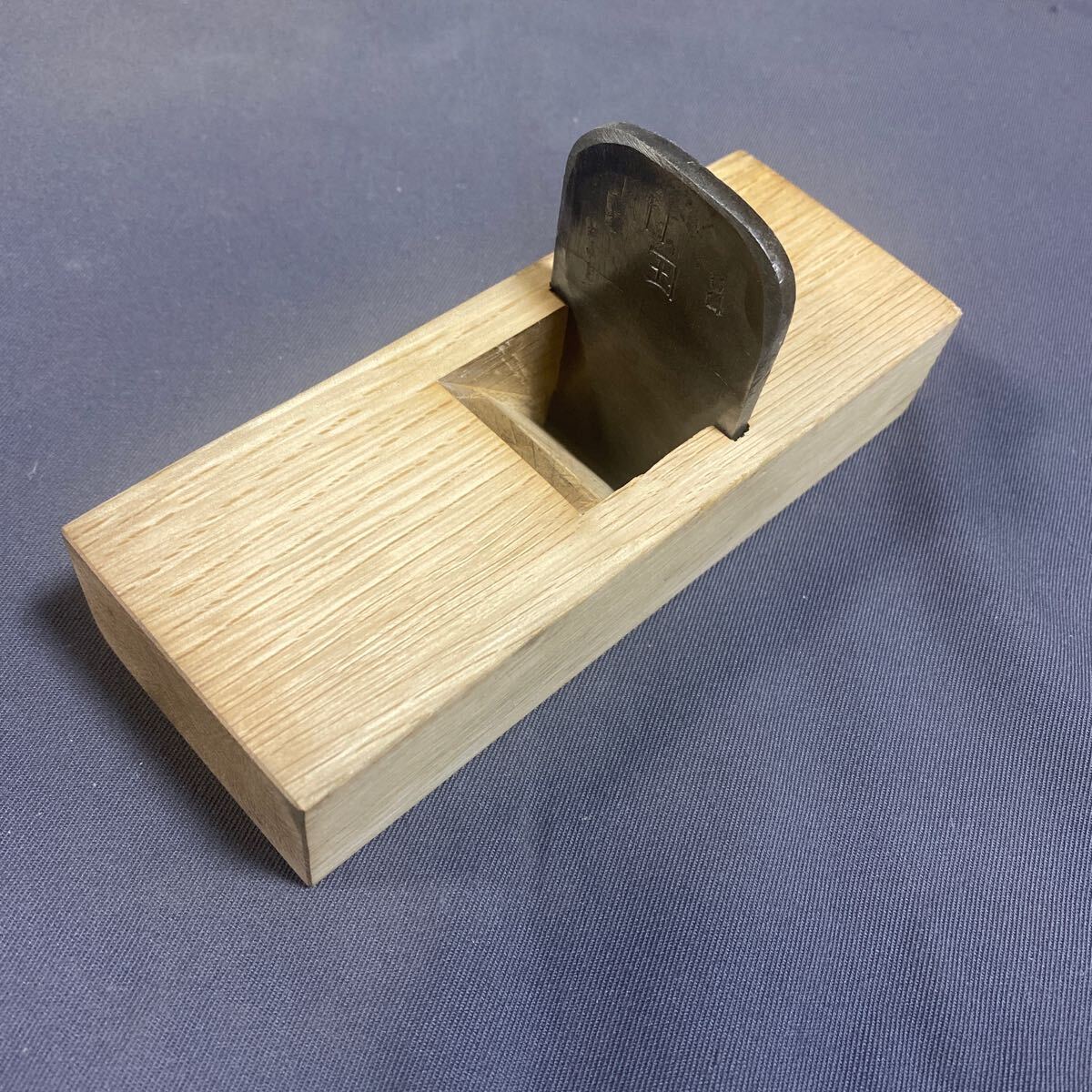 即決 土 台直し鉋 身幅43mm japanese plane woodwork 即使用可 №7513