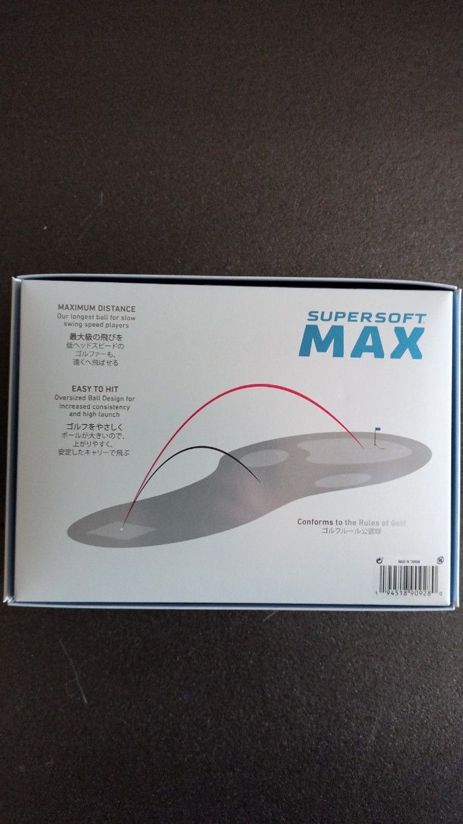 （新品）キャロウェイ SUPERSOFT(スーパーソフト) MAX ゴルフボール 2023年モデル ホワイト 1ダース