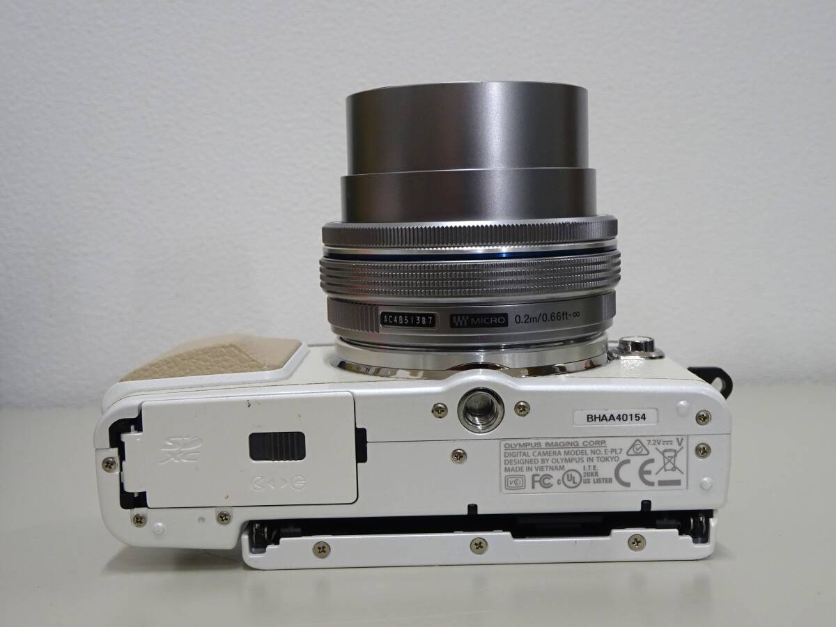 【15879】 OLYMPUS PEN Lite E-PL7 M.ZUIKO DIGITAL 14-42mm 1:3.5-5.6 ミラーレス一眼 カメラ の画像7