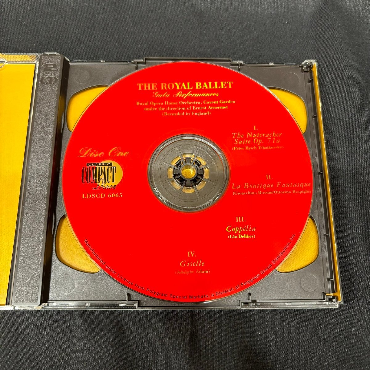 【GOLD CD】ERNEST ANSERMET THE ROYAL BALLET (CLASSIC COMPACT DISCS/LDSCD6065) 2CD アンセルメ ロイヤル・バレエ・ガラの画像5