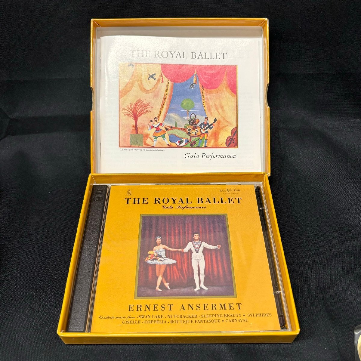 【GOLD CD】ERNEST ANSERMET THE ROYAL BALLET (CLASSIC COMPACT DISCS/LDSCD6065) 2CD アンセルメ ロイヤル・バレエ・ガラの画像4