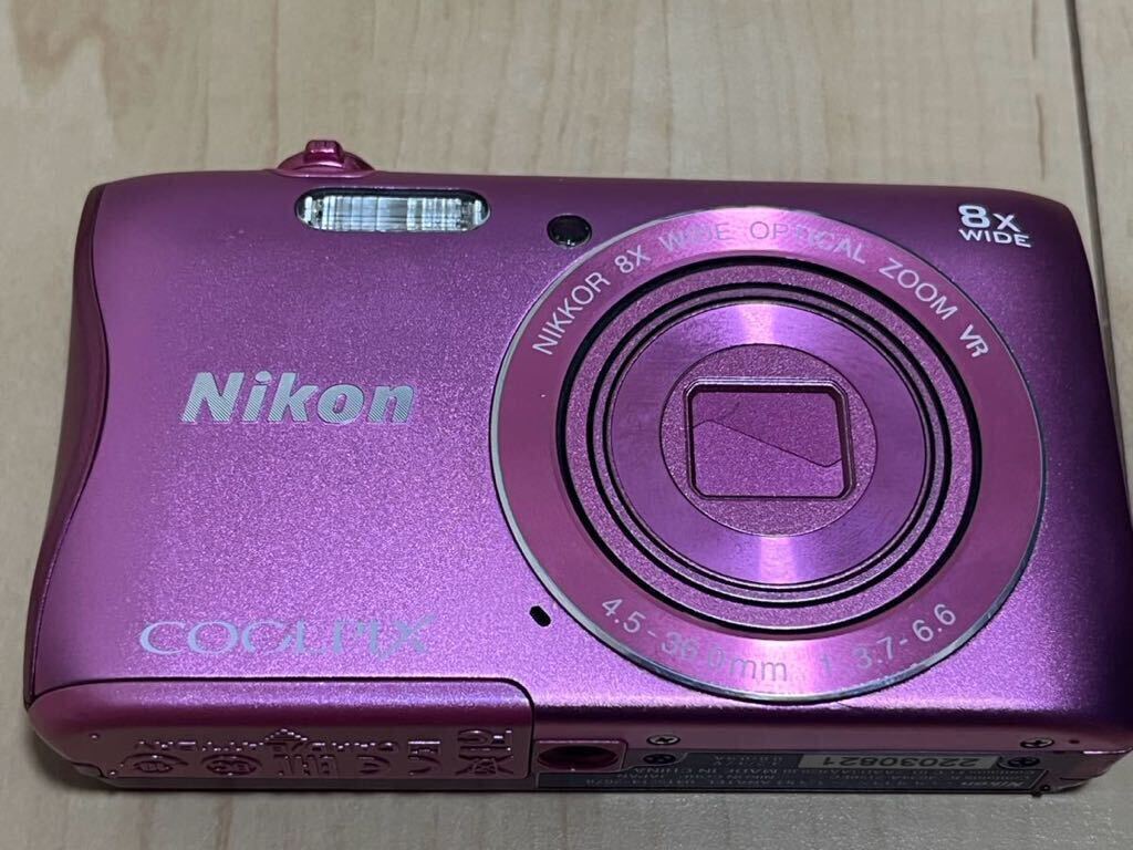 ニコン Nikon COOLPIX S3700 コンパクトデジタルカメラ_画像9