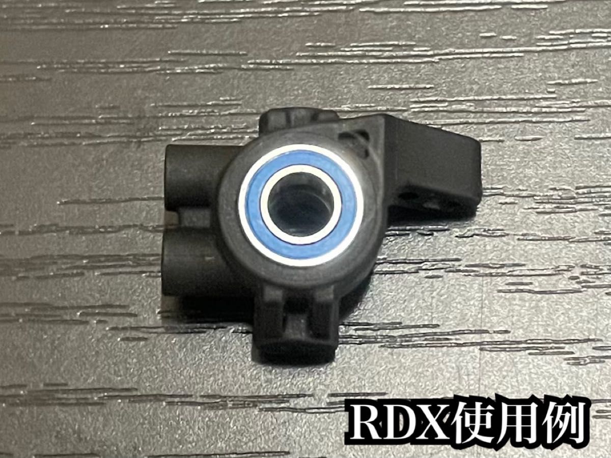 ①RDX・RD2.0・SD2.0・MD2.0・YD-2フロント用ベアリング　超低粘度オイル使用　ABEC5規格　4個セット