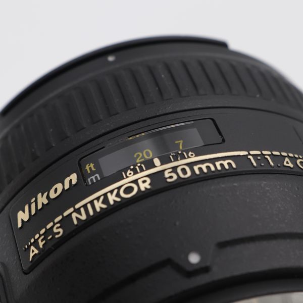【極上品】Nikon 単焦点レンズ AF-S NIKKOR 50mm f/1.4G #866_画像4
