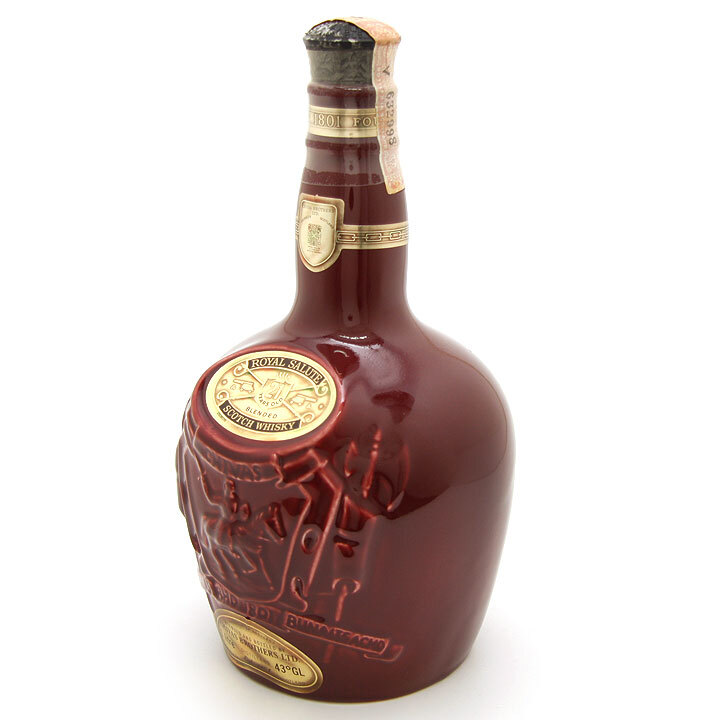 古酒 スコッチ ウイスキー ロイヤルサルート 21年 赤陶器 ボトル 巾着 箱付 1000ml 43% ROYAL SALUTE ブランド酒 洋酒 お酒 アルコール 赤|Yahoo!フリマ(旧PayPayフリマ) 古酒 スコッチ ウイスキー ロイヤルサルート 21年 赤陶器 ボトル 巾着 箱付 1000ml 43% ROYAL SALUTE ブランド酒 洋酒 お酒 アルコール 赤|Yahoo!フリマ(旧PayPayフリマ)