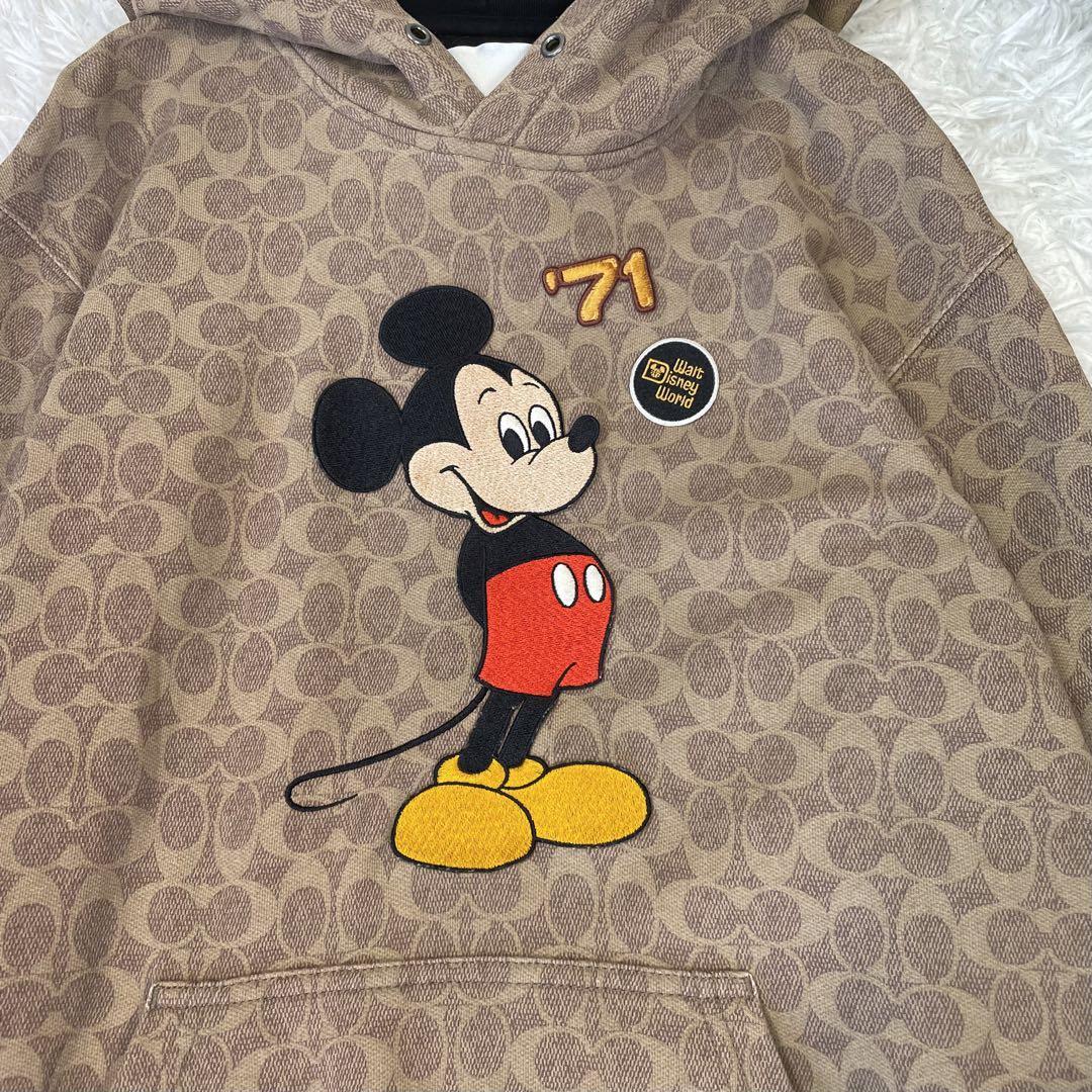 【美品】Disney x Coach★ミッキーコラボ★パーカー★Mサイズ_画像2