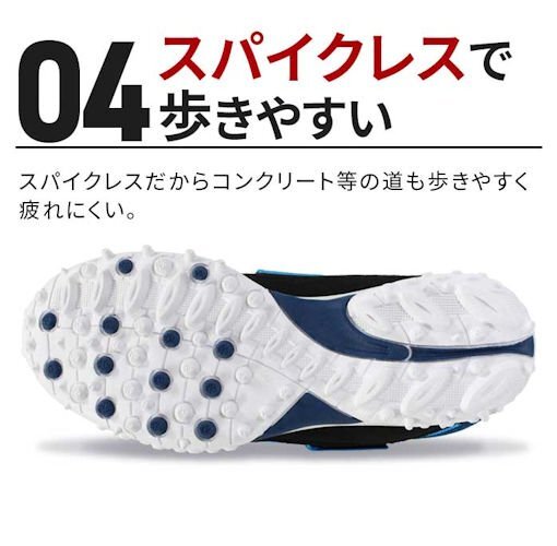 # moon Star #2WAY mesh spike less MSGL004X 47100115# blue #26.5cm# Golf Partner online limitation # new goods #1 jpy ~