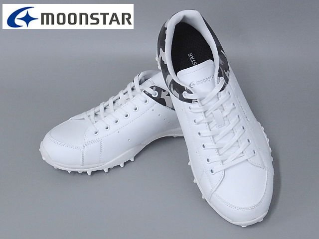 # moon Star # spike less shoes MSGL001X 47100081# white / duck #26.5cm# Golf Partner online limitation # new goods #1 jpy ~