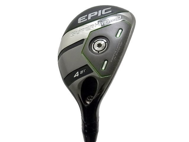 ■キャロウェイ■EPIC SUPER HYBRID■4U■21■S■Diamana 55 for CW■中古■1円～の画像1