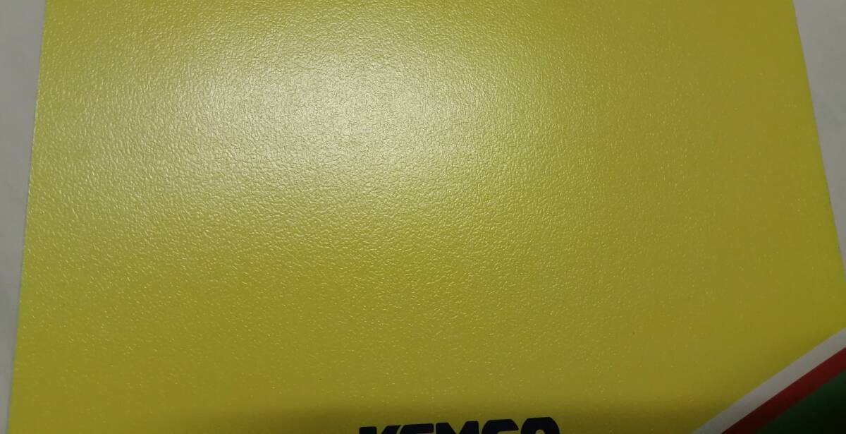 「KEMCO (ケムコ) BRAND NEW INFORMATION」チラシ(パンフレット) (コトブキシステム株式会社、トップギア・ラリー、ボンビンアイランド)
