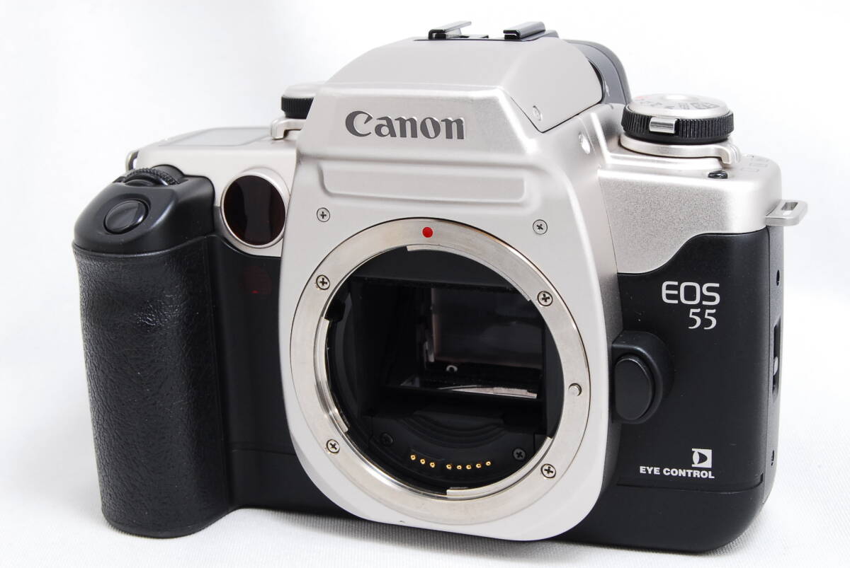 ★美品☆ キヤノン Canon EOS 55 ★上品なシルバー♪_画像1