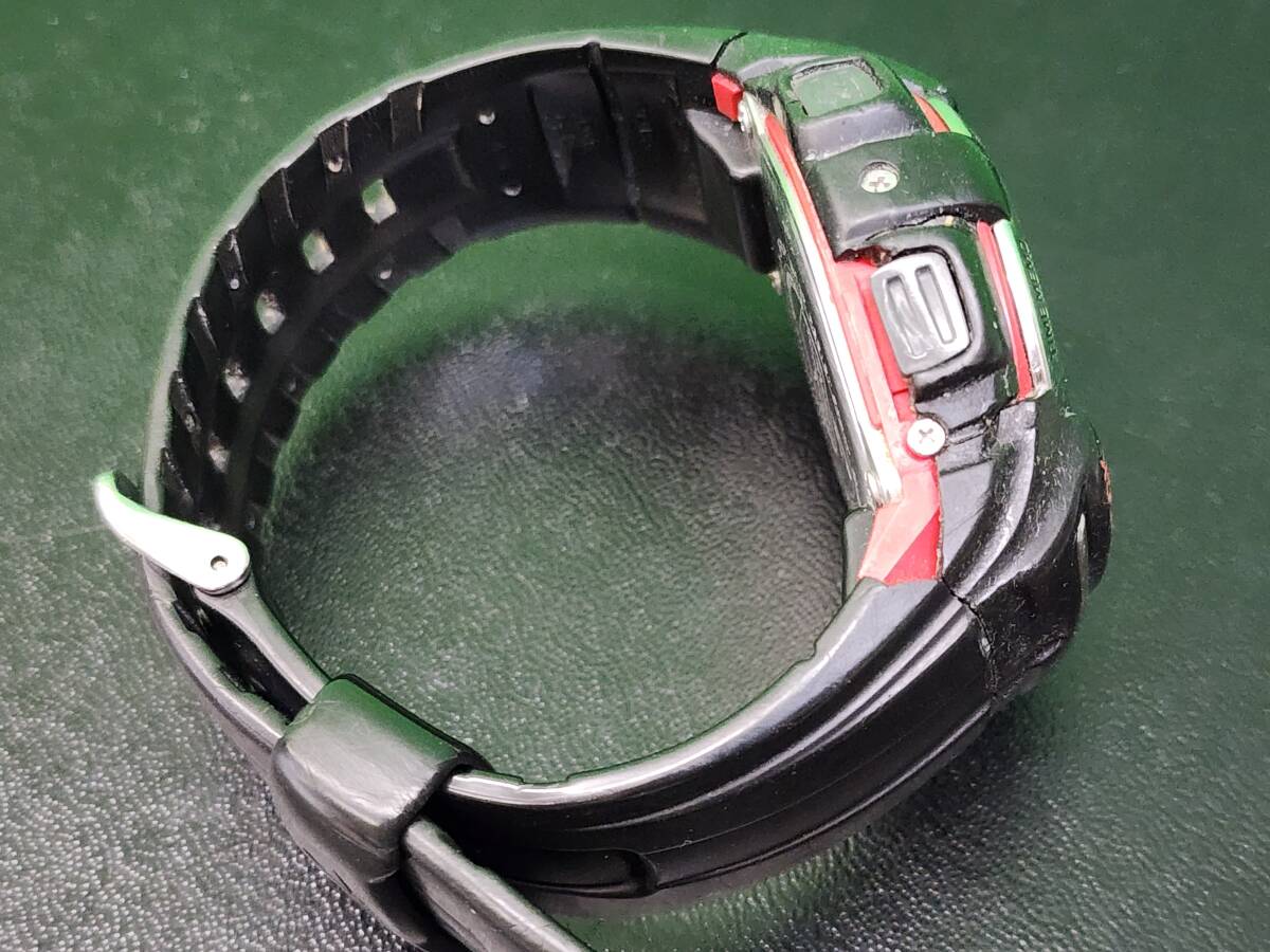 CASIO カシオ G-SHOCK GW-300 ブラック×レッド ウェーブセプター 腕時計 メンズ デジタル 現状品の画像4