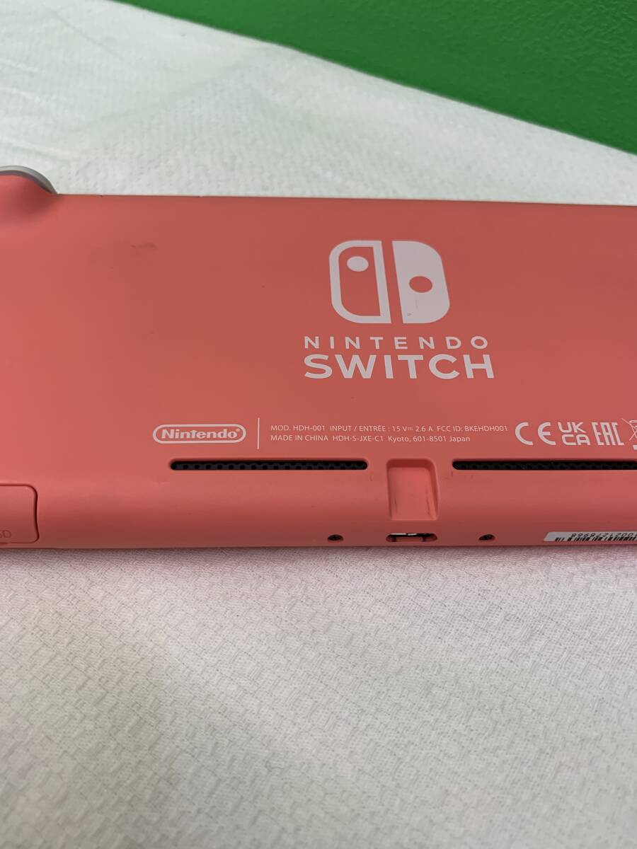 [ operation verification OK] nintendo Nintendo switch light Nintendo Switch Lite HDH-001 coral 2021 year made body box attaching 