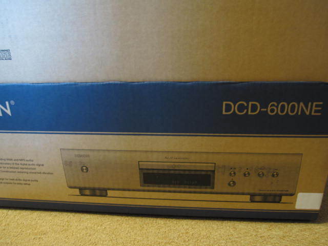 箱汚れのため格安スタート デノン CDプレーヤー DCD-600NE の画像4