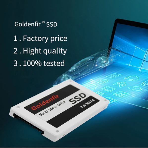 Ac-100 新品 SSD 1TB Goldenfir SATA3 6 0Gbps 未開封 ノートPC デスクトップPC 内蔵型 パソコン 2 5インチ 高速 NAND TLCの画像7