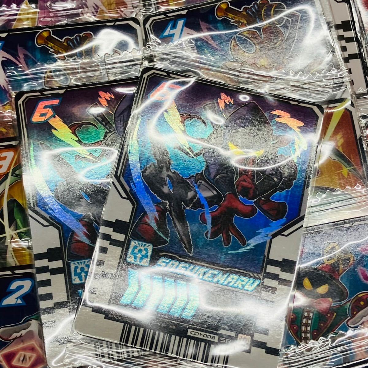 仮面ライダー ガッチャード ライドケミートレカウエハース まとめ ノーマル レア カード 未開封の画像6