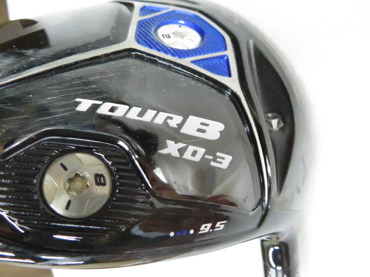 4J381SZ◎ドライバー　ヘッド　ブリヂストン　TOUR B XD-3/　シャフト　Fujikura　Speeder661　EVOLUTION　V　FLEX:S　ゴルフ◎中古品_画像4