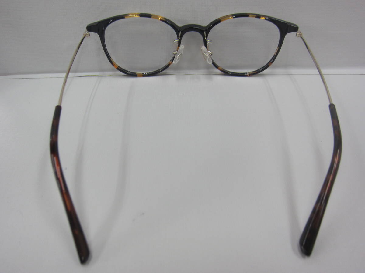 4E366MZ◎PINT GLASSES ピントグラス メガネ 眼鏡 めがね PG-218-TO 度入り べっ甲フレーム 軽量◎中古品の画像8