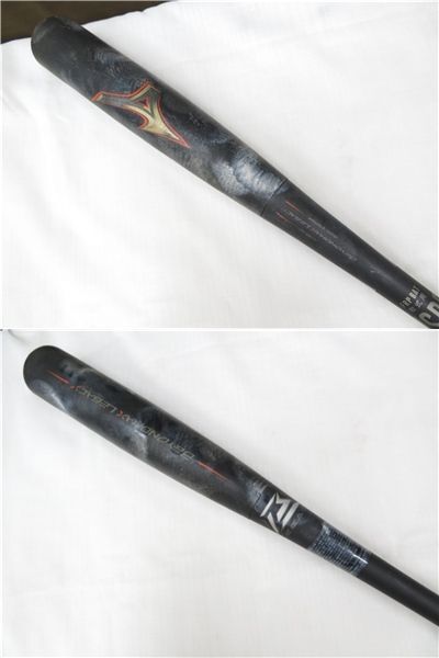 4J093◎MIZUNO　ミズノ 軟式用 FRP BAT J.S.B.B BEYONDMAX　LEGACY　ビヨンドマックス　バット　野球◎中古品_画像2