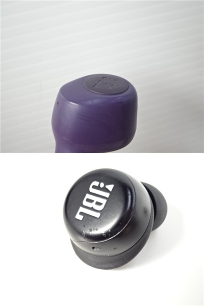 4M297MZ◎JBL WAVE100TWS/LIVE FREE NC TWS ワイヤレスイヤホン Bluetooth 2点セット◎中古の画像10