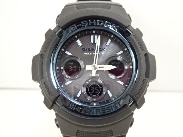 4M201SZ◎CASIO カシオ G-SHOCK マルチバンド6 AWG-M100A タフソーラー 腕時計 稼働品◎中古_画像2