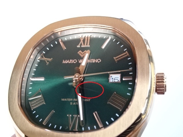 4M284SZ◎MARIO VALENTINO マリオバレンチノ M017 腕時計 稼働品◎中古の画像6