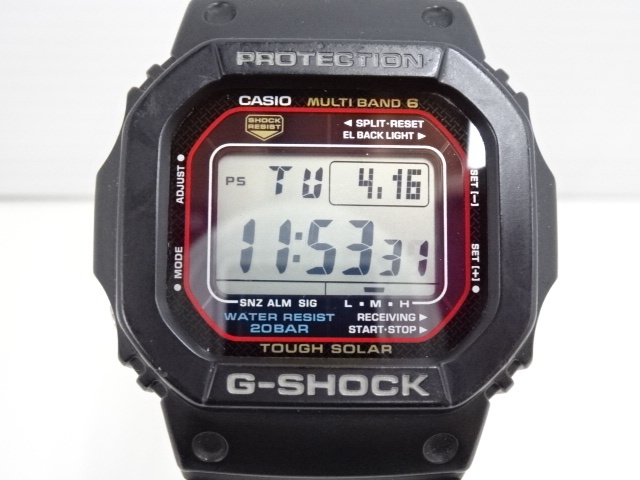 4M289NZ◎CASIO カシオ G-SHOCK GW-M5610 タフソーラー 腕時計 稼働品◎中古の画像2