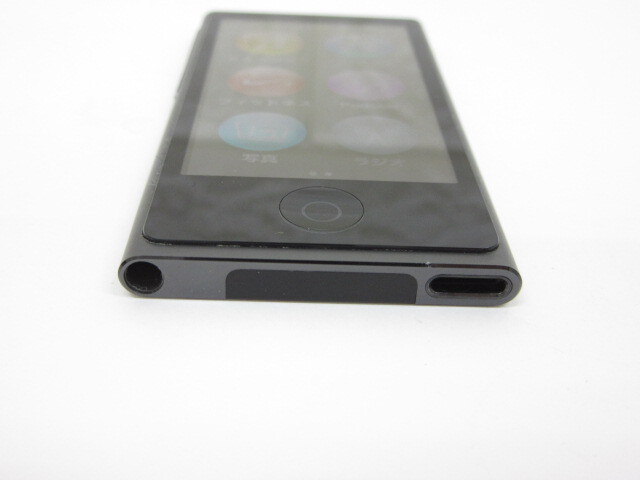 4D337◎Apple iPod nano 第7世代 A1446 (NKN52LL) 16GB グレー 動作品 初期化済み◎中古の画像6