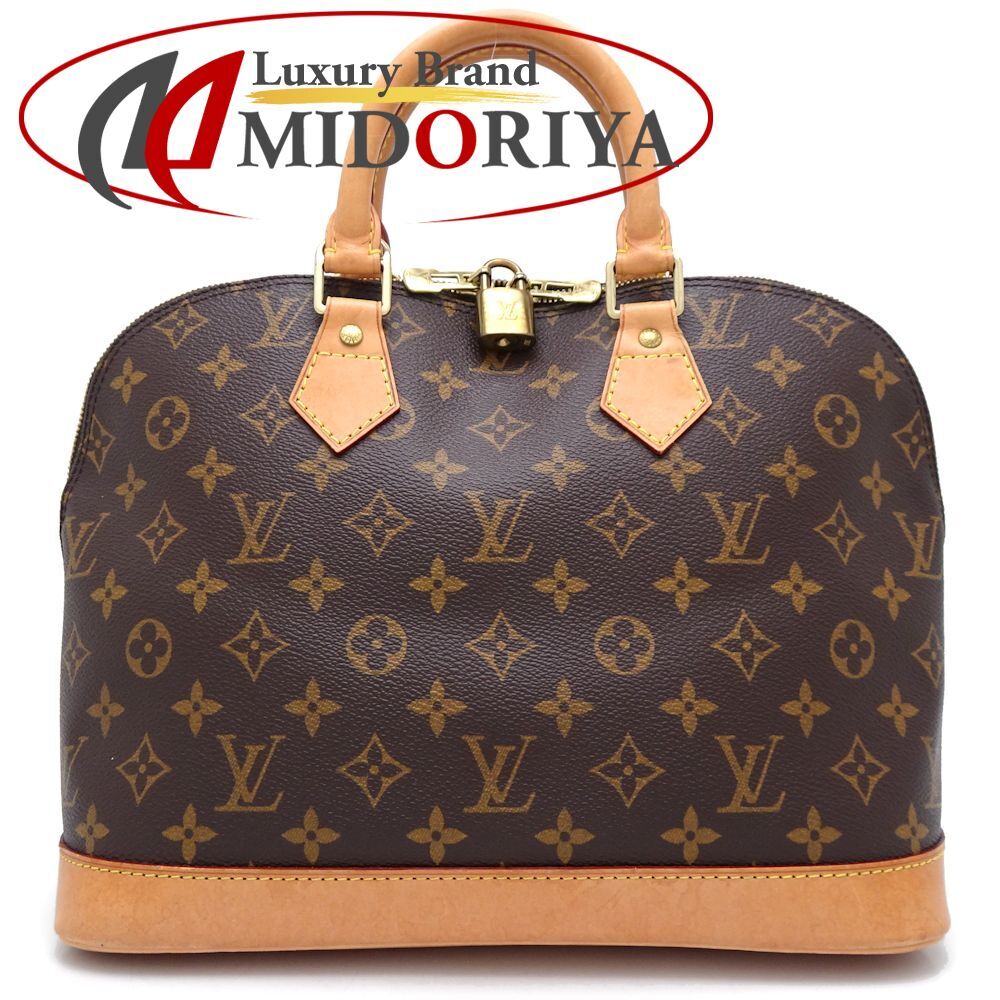 LOUIS VUITTON ルイヴィトン モノグラム アルマ M51130 ハンドバッグ ブラウン/351142【中古】_画像1