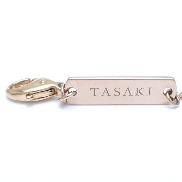 TASAKI Tasaki Shinju баланс Neo подвеска колье жемчуг 8.3~8.4 мм 3. жемчуг SAKURA Gold K18PG розовое золото /291665[ б/у ]