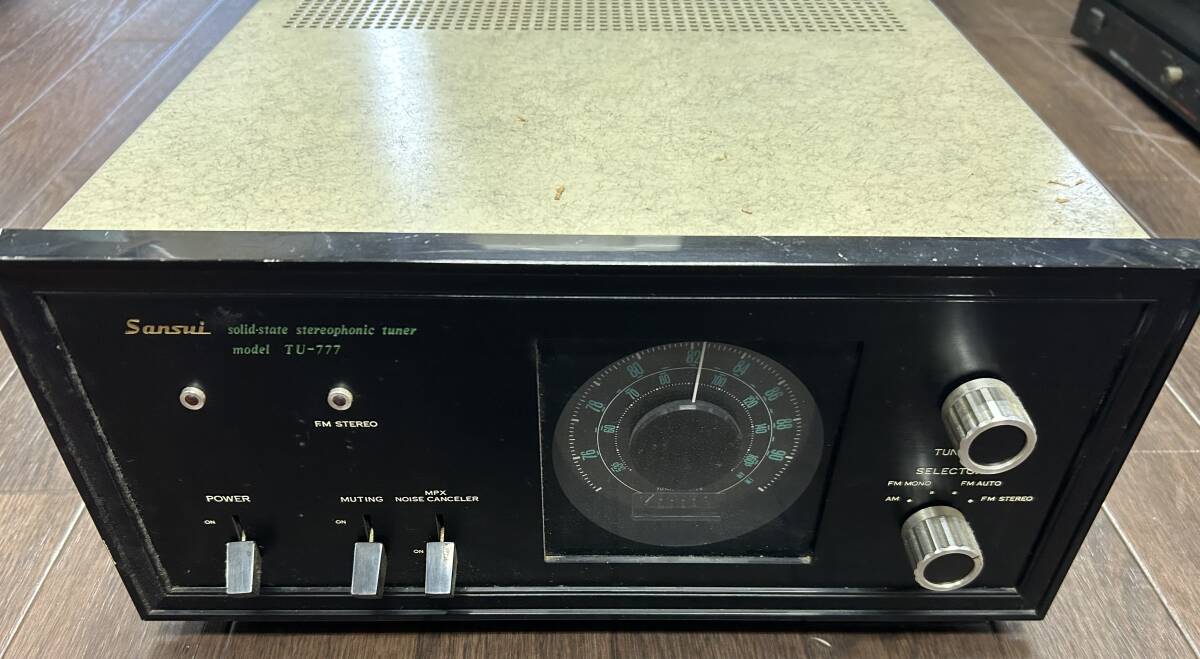 SANSUI チューナー TU-777の画像1