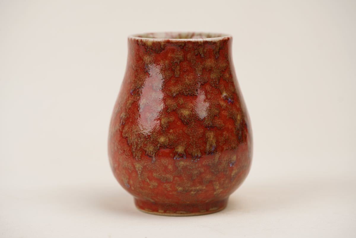 中国 古美術 窯変 置物 花瓶 清時代_画像1