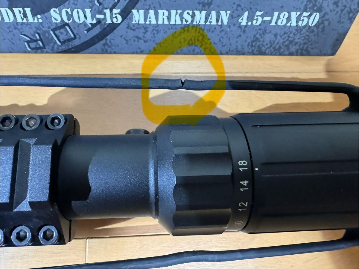 ベクターオプティクス ライフルスコープ Marksman 4.5-18x50SFP Riflescope Vector Optics SCOL-15の画像3
