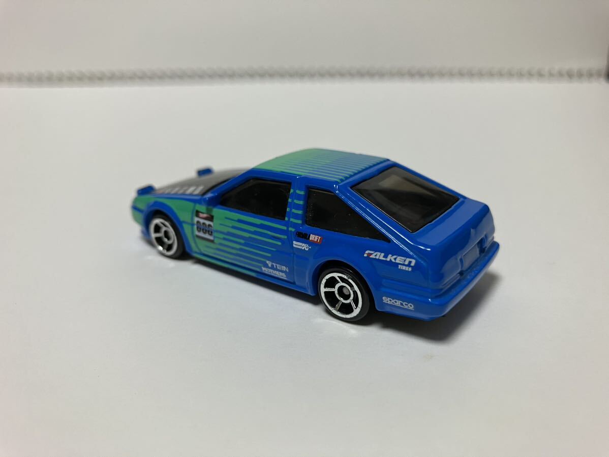 ホットウィールHW ◆ トヨタ AE86 スプリンタートレノ FALKEN（ルース）_画像5