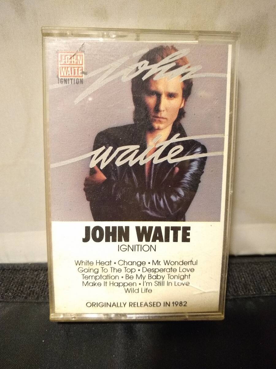 C9249 カセットテープ John Waite ジョン・ウェイト IGNITIONの画像1
