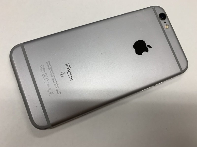 JJ445 SIMフリー iPhone6s スペースグレイ 64GB ジャンク ロックOFFの画像2