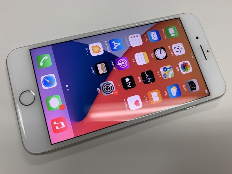 5746円 JG462 SIMフリー iPhone8Plus シルバー 64GB - iPhone 5746円 JG462 SIMフリー iPhone8Plus シルバー 64GB - iPhone