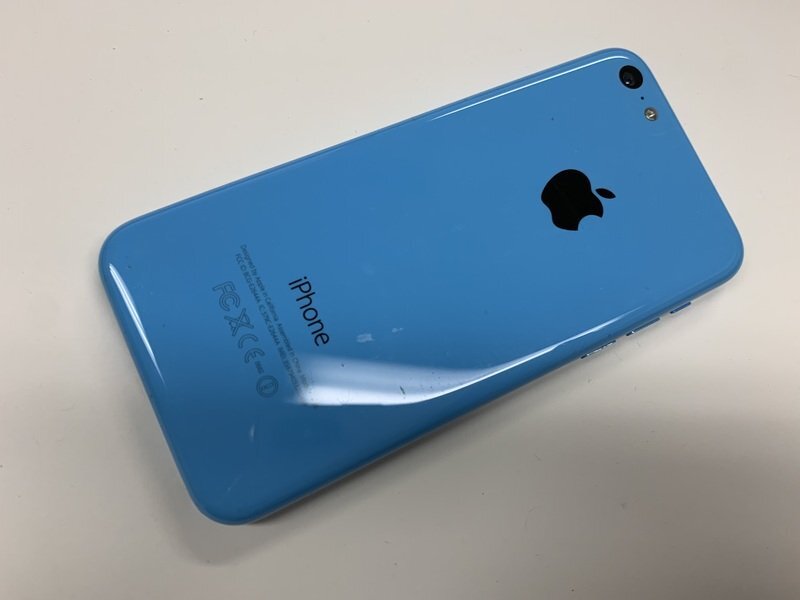 JK551 SoftBank iPhone5c ブルー 32GB 判定○の画像2