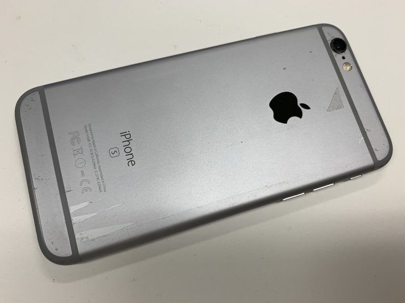 JK602 SIMフリー iPhone6s スペースグレイ 32GB ジャンク ロックOFFの画像2