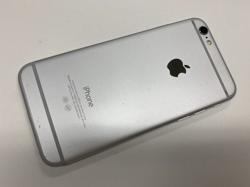 JK620 SIMフリー iPhone6 シルバー 64GB ジャンク ロックOFFの画像2