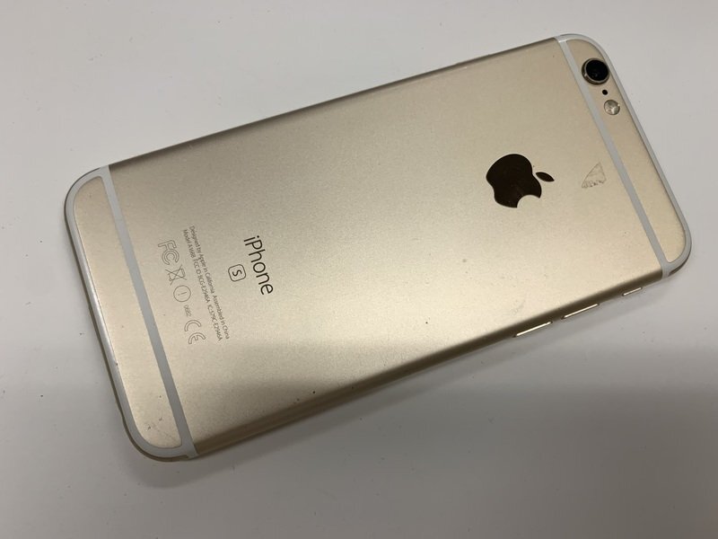 JK623 SIMフリー iPhone6s ゴールド 64GB ジャンク ロックOFF_画像2