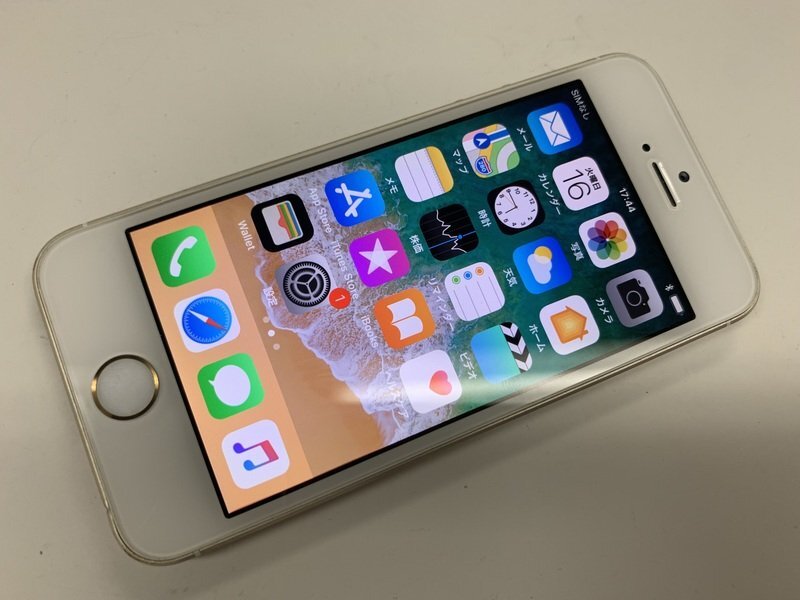 JL098 docomo iPhone5s ゴールド 16GB 判定○_画像1