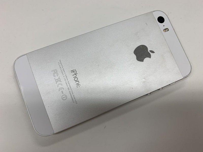 JK994 SoftBank iPhone5s シルバー 16GB 判定○ ジャンク ロックOFF_画像2