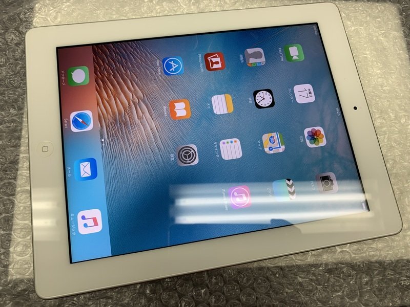 JL278 SoftBank iPad 第2世代 Wi-Fi+Cellular A1396 ホワイト 16GB 判定○の画像1