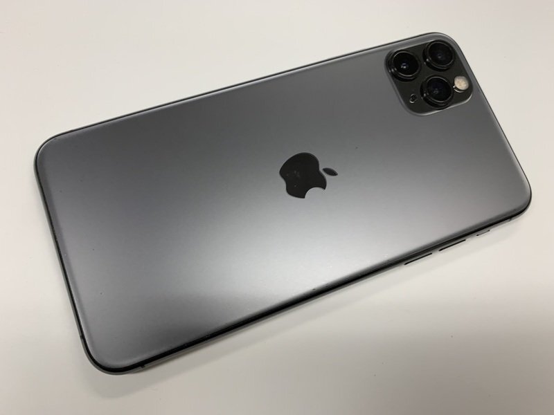 JL573 SIMフリー iPhone11ProMax スペースグレイ 256GB ジャンク ロックOFFの画像2