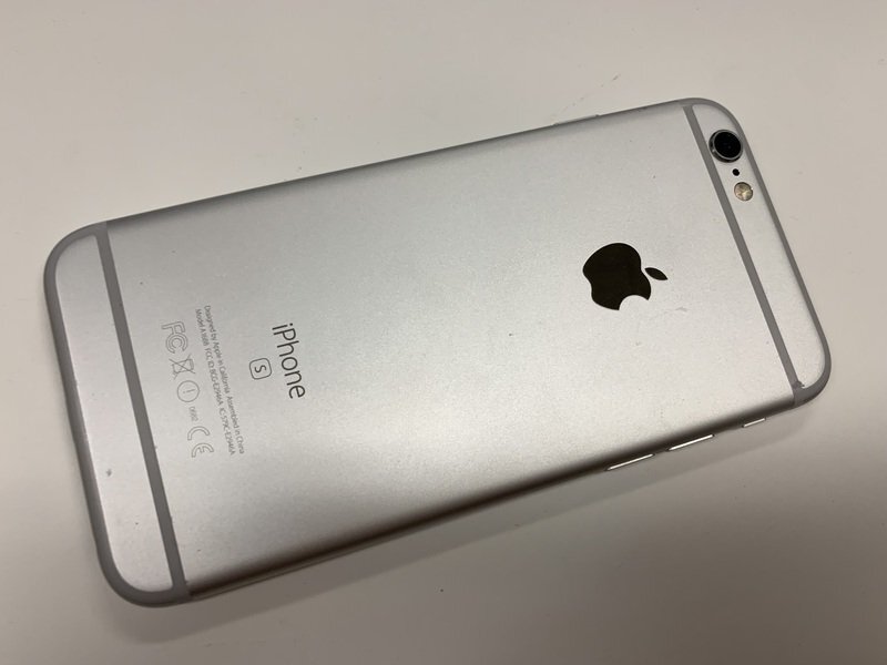 JL641 SIMフリー iPhone6s シルバー 16GB ジャンク ロックOFFの画像2