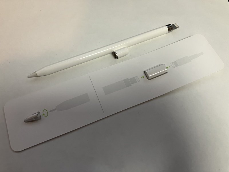 FK634 Applepencil 第1世代 MK0C2J/A 箱/付属品あり ジャンクの画像2