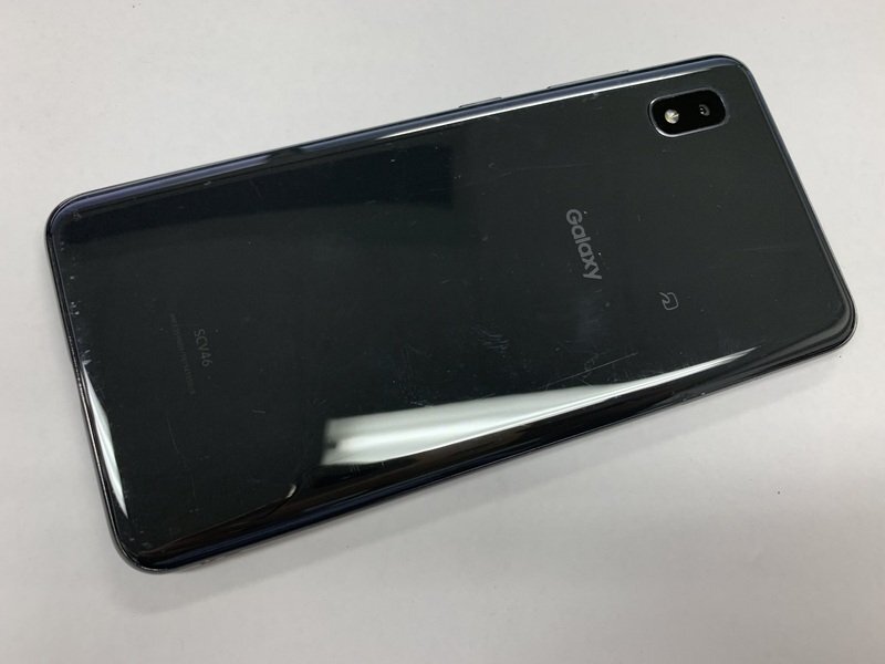 JM140 SIMフリー Galaxy A20 SCV46 ジャンクの画像2