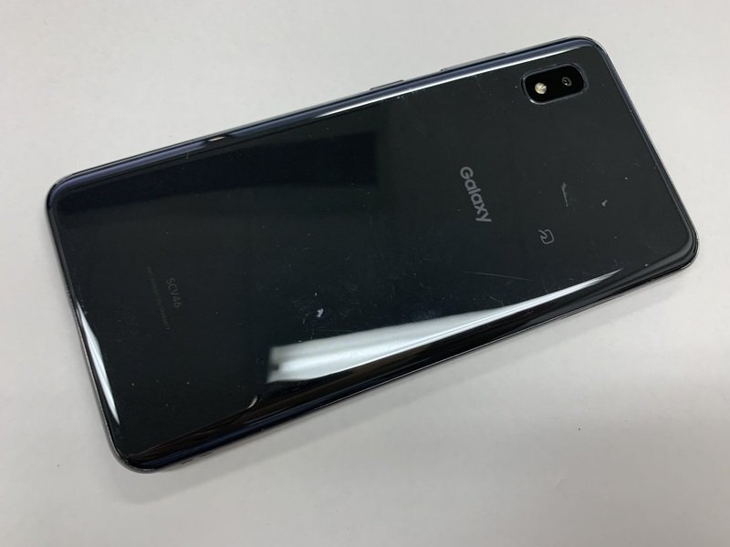 JM135 SIMフリー Galaxy A20 SCV46 ジャンクの画像2