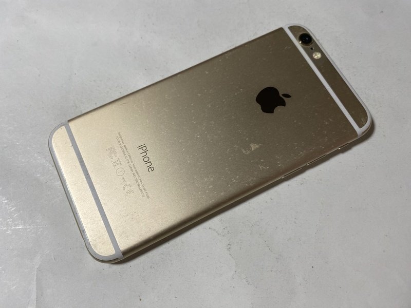 IH296 SoftBank iPhone6 64GB ゴールド ジャンク ロックOFFの画像2